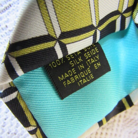 Emilio Pucci Tie,100% Silk, made in Italy - Picture 4 of 6